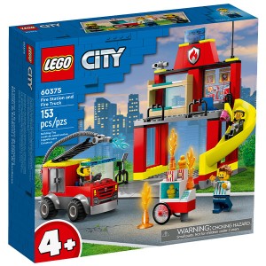 Lego City Fire Fire Station and Fire Truck